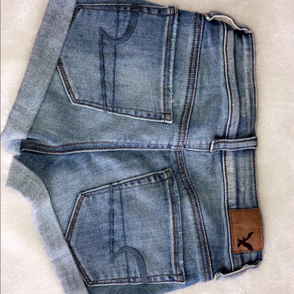 American Eagle Outfitters Pants - NEW, Size 00, Light Wash, AEO Shorts
